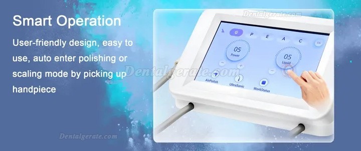 Dentales Ultraschall Scaler und Pulverstrahlger&auml;t System f&uuml;r die Parodontaltherapie &ndash; 2-in-1-System PT-A
